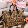 Chic Serendipity Leopard Canvas Tote Image - 1