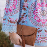 Viva Vacay Clutch in Brown Image - 1