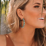 Serene Shores Hoop Earrings Image - 1