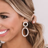 Bayside Bliss Earrings In White Image - 1