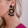 Summer In The City Earrings In Black Image - 1