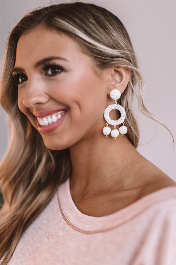 Summer In The City Earrings Ivory