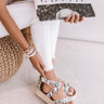The Beatrix Espadrille In Snake Print Image - 1
