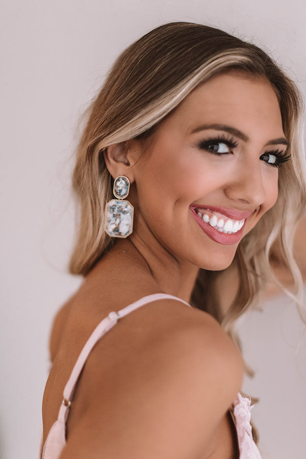 Positano Perfection Earrings In Slate