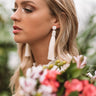 Shopping On Fifth Ave Earrings In Ivory Image - 1