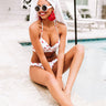 Merci Mon Cherry Halter Bikini Top Image - 1