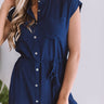 Prettier By The Pacific Midi In Navy Image - 1
