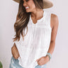 Brunch in Brooklyn Eyelet Tank Image - 1