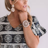 Beach Oasis Cuff Bracelet In Ivory Image - 1