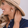 Claim To Fame Hoop Earrings Image - 1