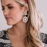 Spotted On Melrose Earrings In Ivory Image - 1