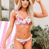 Bliss By The Sea Ruffle Bikini Top Image - 1
