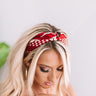 Coasts And Toasts Polka Dot Scarf In Red Image - 1