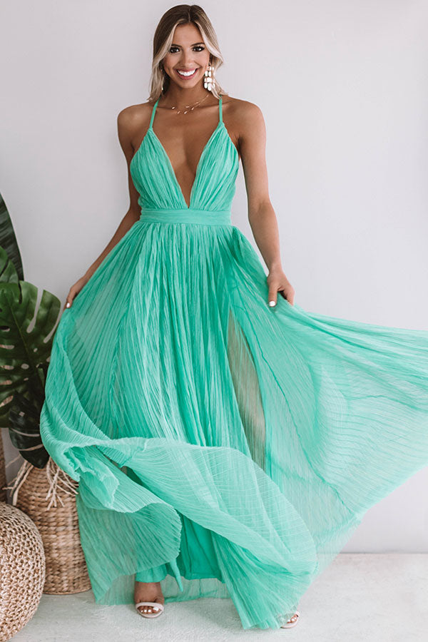 Swooning In Santorini Maxi