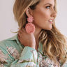 First Love Earrings In Blush Image - 1