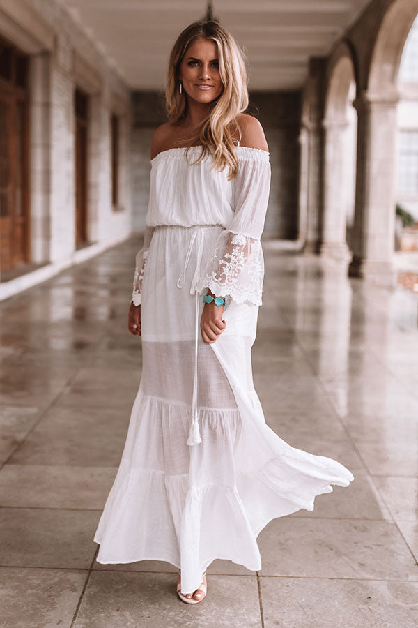 Navarre Beach Off Shoulder Maxi