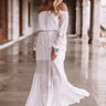 Navarre Beach Off Shoulder Maxi Image - 1
