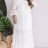 Navarre Beach Off Shoulder Maxi  Curves Image - 1