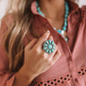 Cancun Cabana Turquoise Ring Image - 1