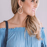 Golden Girl Earrings Image - 1