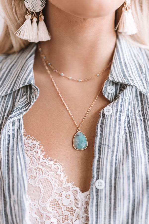 What A Gem Semi Precious Necklace