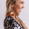 Cancun Calling Earrings In Brown Image - 1