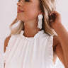 Mojitos In Mykonos Earrings In White Image - 1