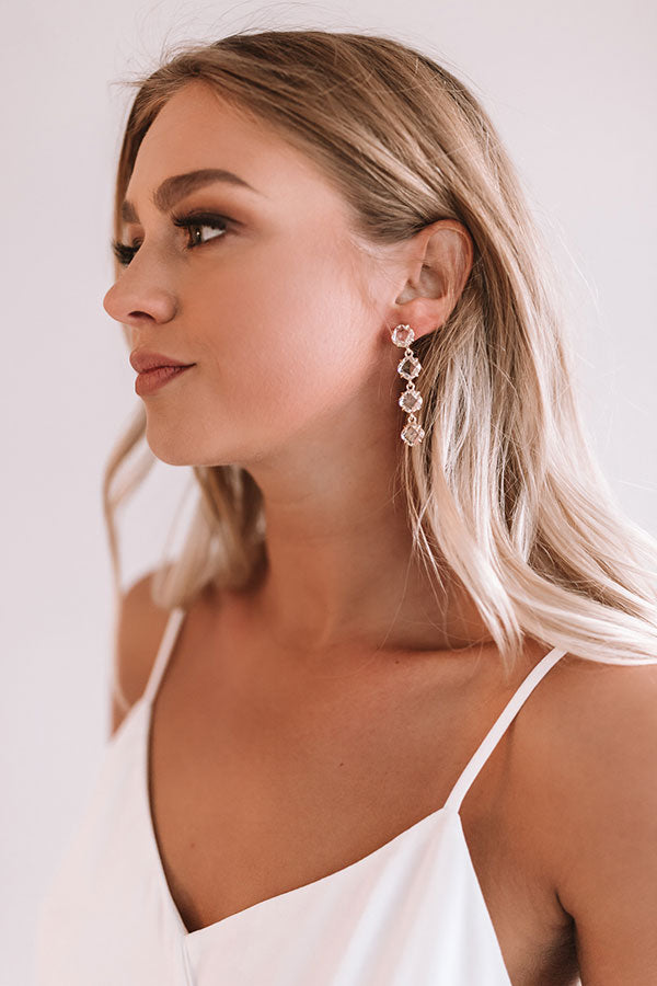 Better Than Bejeweled Earrings in Clear