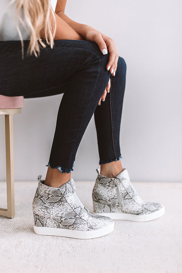 The Karlie Bootie In Snake Print Image - 3