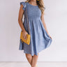 Down The Line Smocked Dress Image - 1