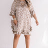 Leopard Love Shift Dress Curves Image - 1