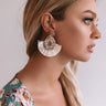 Better In Brighton Earrings In Ivory Image - 1