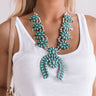 Haute Tropics Necklace In Turquoise Image - 1
