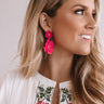 Floral Confessions Earring in Hot Pink Image - 1