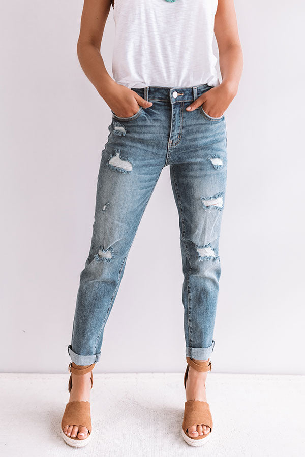 The Drew High Waist Relaxed Skinny