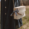 Private Beach Bamboo Woven Crossbody Image - 1