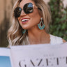Hello, Hollywood Sunnies in Matte Black Image - 1
