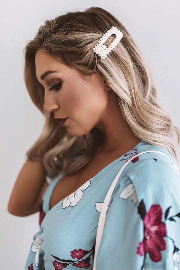 For The Love Of Pearl Hair Clip