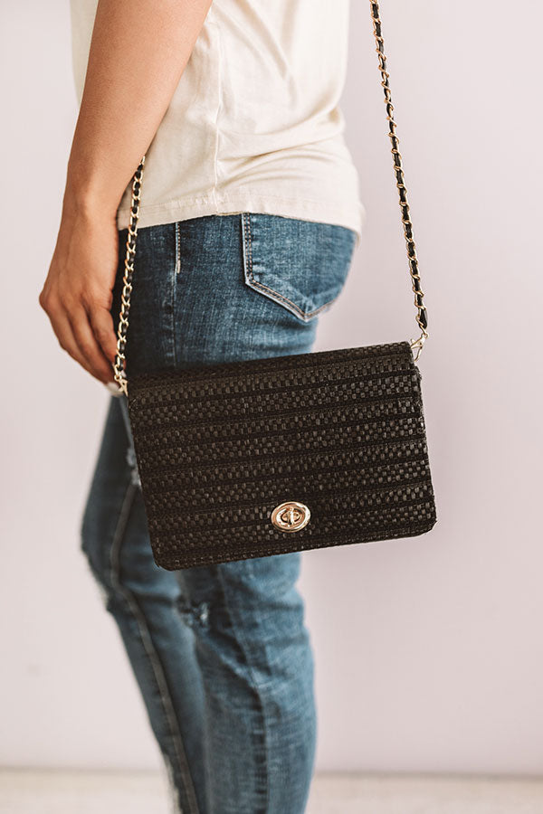 Hollywood Socialite Purse in Black