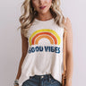 Good Vibes Shift Tank In Birch Image - 1