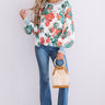 Blossoms and Brunch Shift Top in Ivory Image - 1