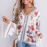Parisian Travels Floral Shift Top Image - 1