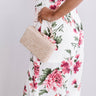 Antigua Afternoon Woven Clutch in Tan Image - 1