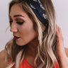 New Threads Paisley Scarf In Navy Image - 1