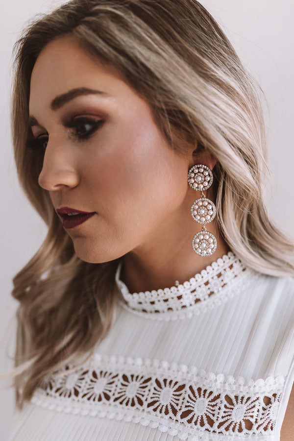 Prosecco In Paris Earrings