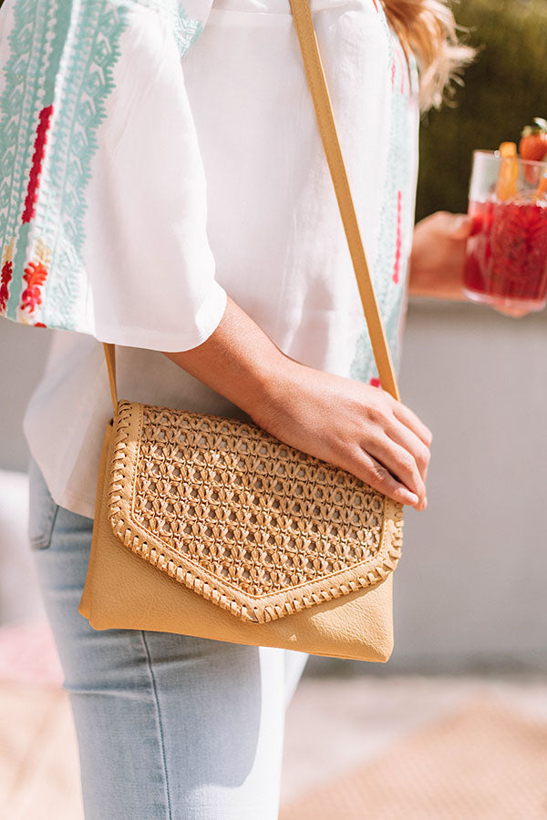 Parisian Travels Crossbody In Primrose Yellow