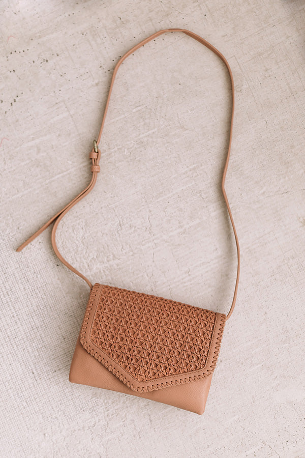 Parisian Travels Crossbody In Tan