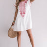 Off To Paradise Embroidered Dress Image - 1