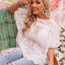 Laguna Beach Vacay Eyelet Top Image - 1