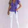 All The Goals Wrap Top In Ultra Violet Image - 1